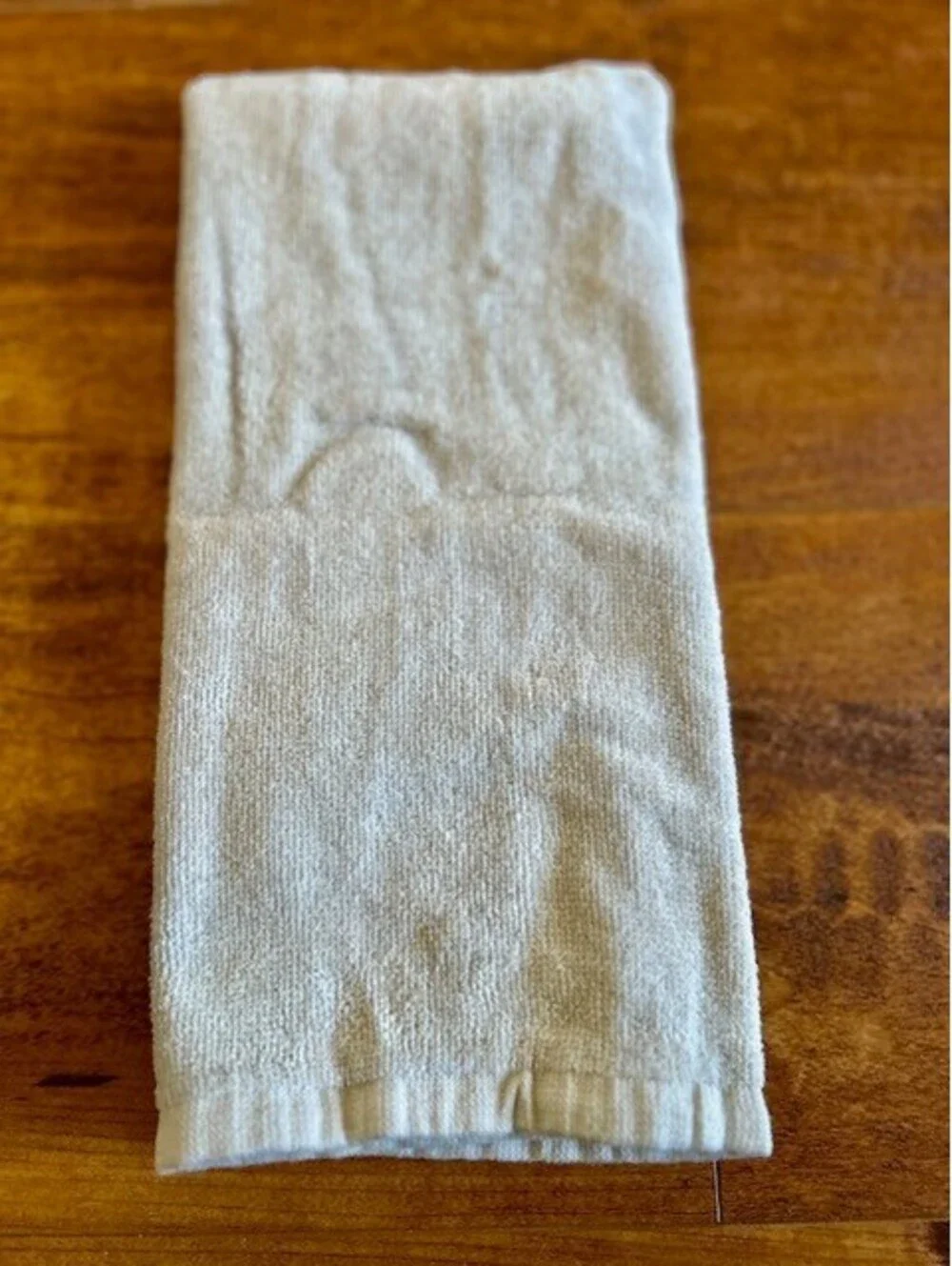 St. Nicholas Square Holiday Snowman Embroidered Hand Towel